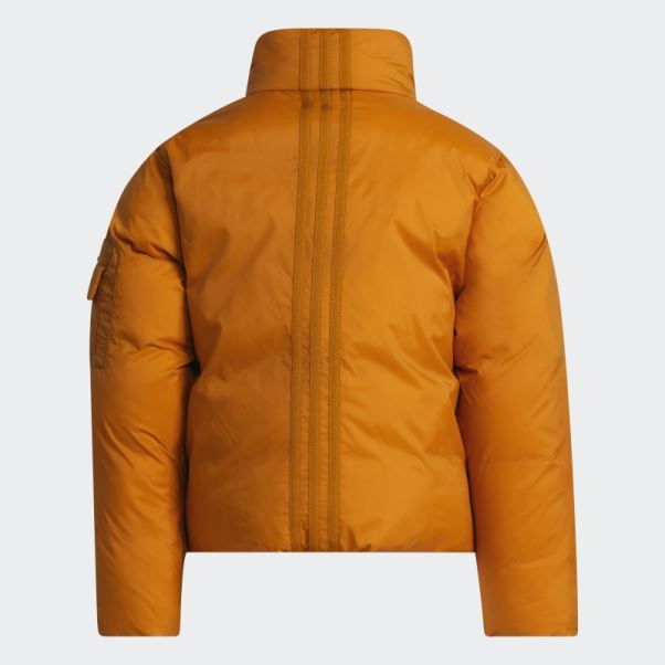 Doudoune En Nylon Léger Adidas Orange Focus