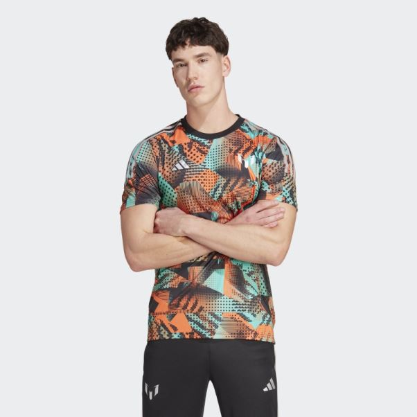Maillot D'entraînement Graphique Messi Noir Adidas