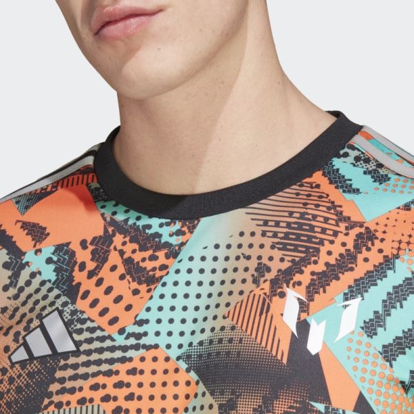 Maillot D'entraînement Graphique Messi Noir Adidas