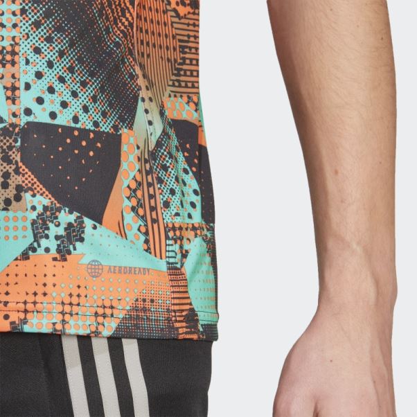 Maillot D'entraînement Graphique Messi Noir Adidas