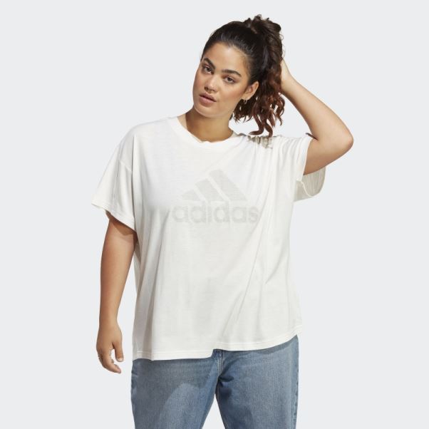 Tee-shirt Adidas Future Icons Winners 3.0 (taille Plus) Gris