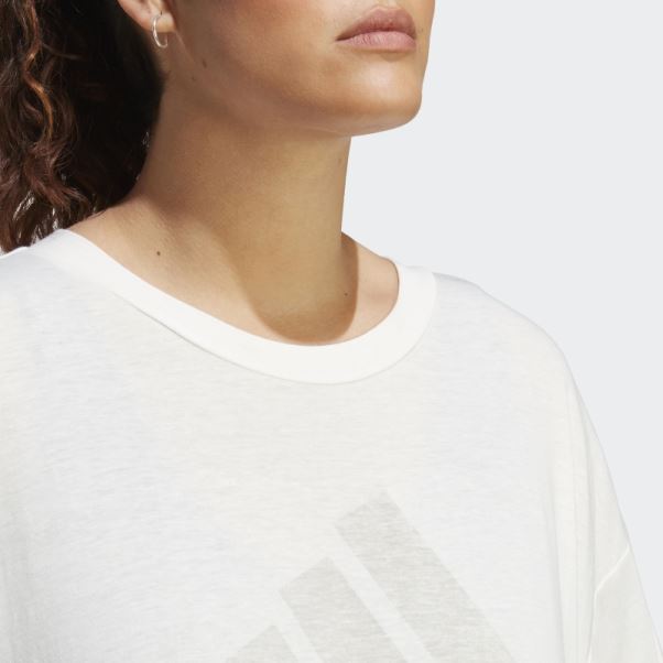 Tee-shirt Adidas Future Icons Winners 3.0 (taille Plus) Gris