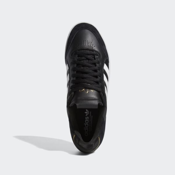 Adidas Tyshawn Low Chaussures Dorées Métallisées