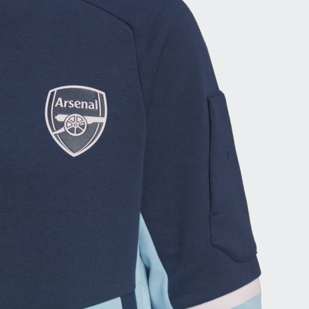 Veste Hymne Arsenal Bleu Marine Adidas