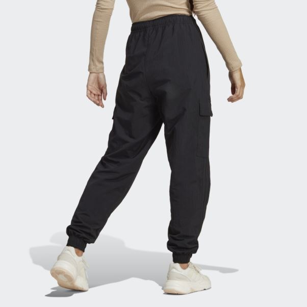 Pantalon Cargo Polyvalent Tissé Adidas Dance Noir