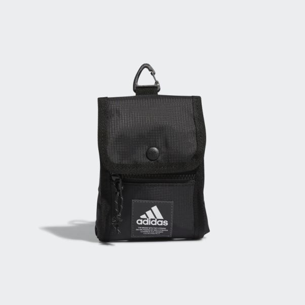 Pochette Tour De Cou Sac Bandoulière Adidas Noir