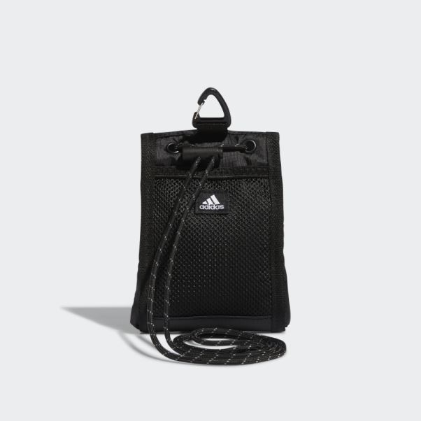 Pochette Tour De Cou Sac Bandoulière Adidas Noir