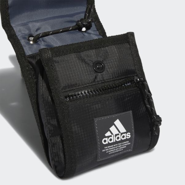 Pochette Tour De Cou Sac Bandoulière Adidas Noir