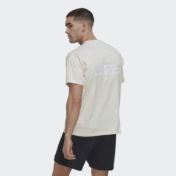 Tee-shirt Adidas Big Badge Of Sport Non Teint (non Genré)