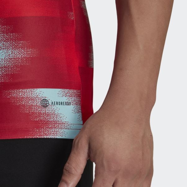 Maillot Pré-match Adidas Colombia Multicolore