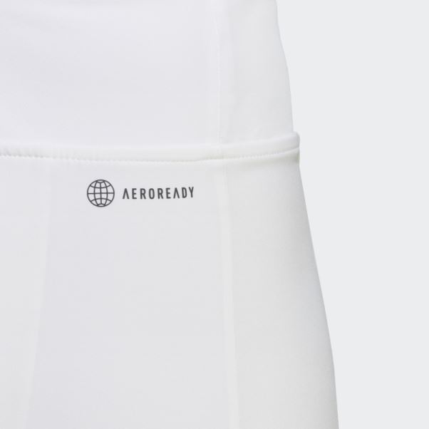 Jupe Plissée Club Tennis Adidas Blanc
