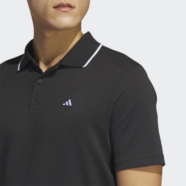 Polo De Golf Adidas Go-to Piqué Noir
