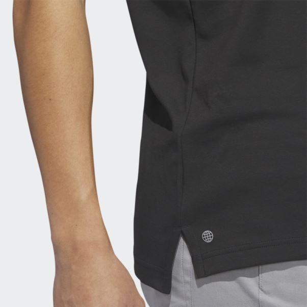 Polo De Golf Adidas Go-to Piqué Noir