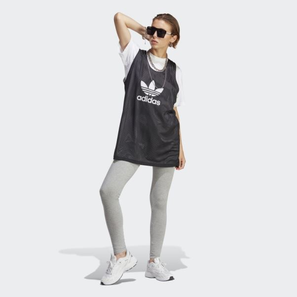 Legging Adicolor Essentials Gris Moyen Adidas