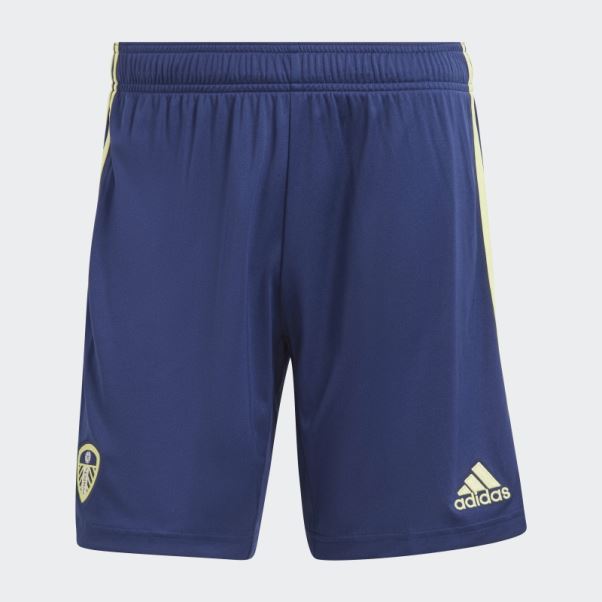 Short Adidas Leeds United Fc 22/23 Extérieur Bleu Foncé