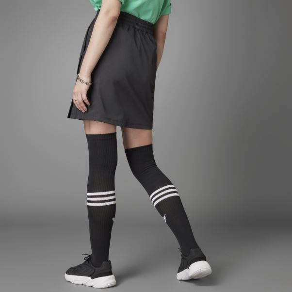 Jupe à Boutons-pression Toujours Originale Adidas Noir
