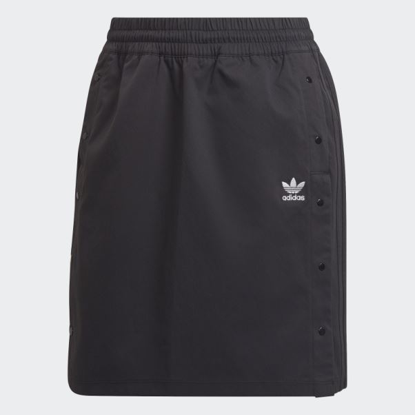 Jupe à Boutons-pression Toujours Originale Adidas Noir