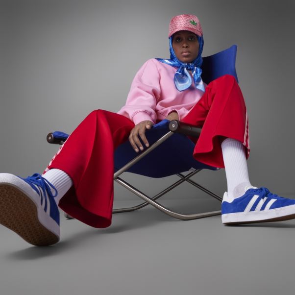 Pantalon De Survêtement évasé Adidas Adicolor Heritage Now écarlate