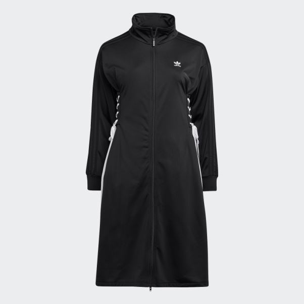 Adidas Veste De Survêtement Noire à Lacets Always Original (grande Taille)