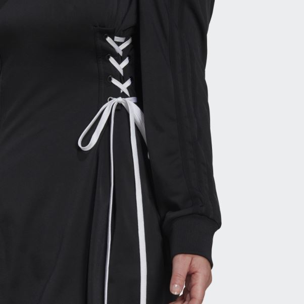 Adidas Veste De Survêtement Noire à Lacets Always Original (grande Taille)
