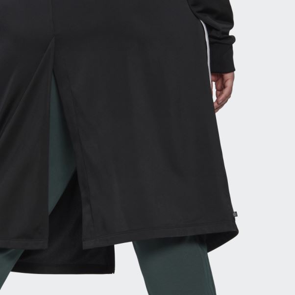 Adidas Veste De Survêtement Noire à Lacets Always Original (grande Taille)