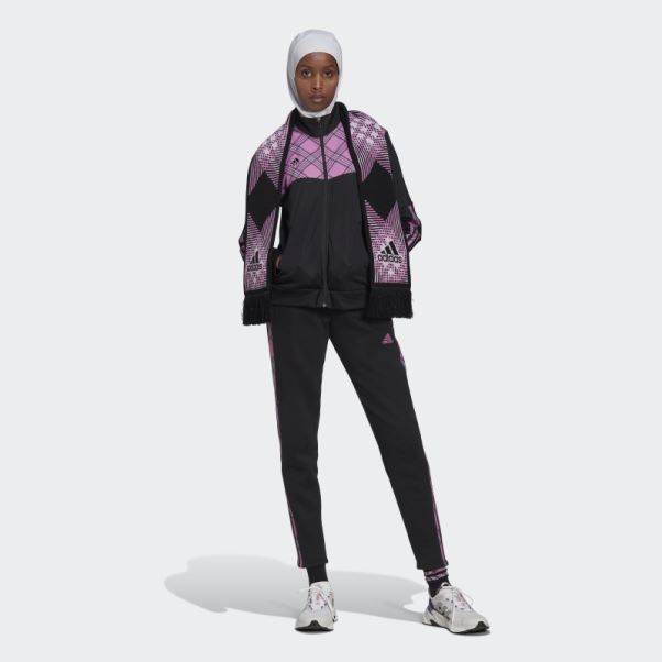 Veste De Survêtement Adidas Tiro Lilas