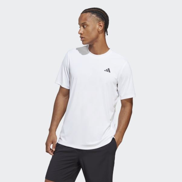 Adidas Club Tennis T-shirt Blanc Chaud