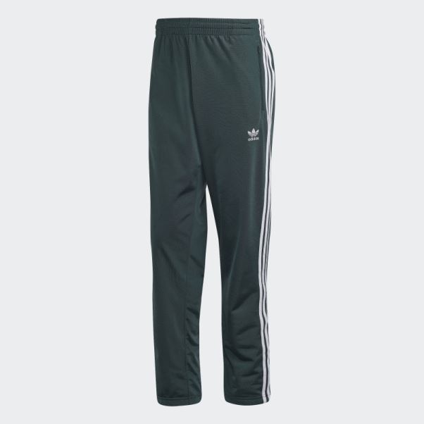 Pantalon De Survêtement Adidas Adicolor Classics Firebird Primeblue Vert Minéral