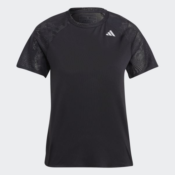 T-shirt De Course Adidas Adizero Noir