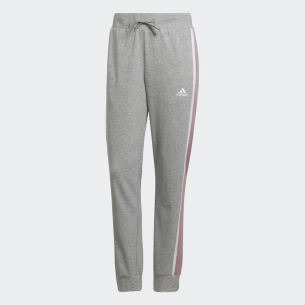 Survetement Adidas Sportswear Subtil Block Gris Moyen Mode