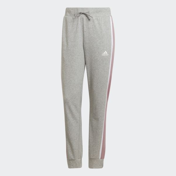 Survetement Adidas Sportswear Subtil Block Gris Moyen Mode