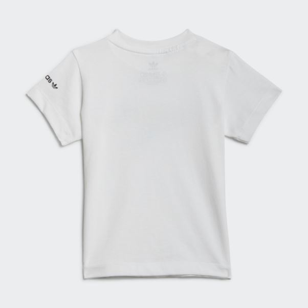 Tee Shirt Graphique Stoked Beach Blanc Adidas
