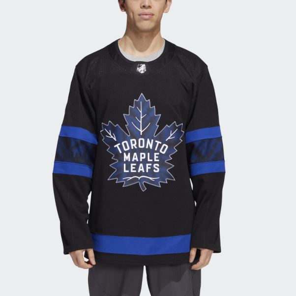 Maillot Toronto Maple Leafs X Draw House Alternate Réversible Adidas Authentique Noir