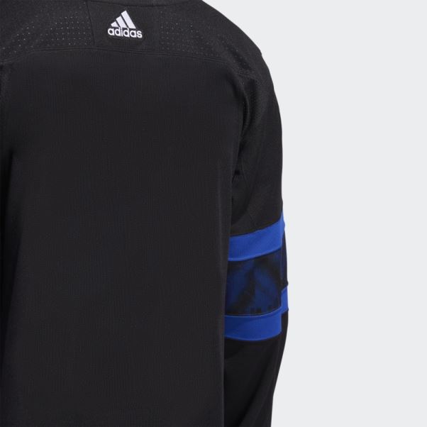 Maillot Toronto Maple Leafs X Draw House Alternate Réversible Adidas Authentique Noir