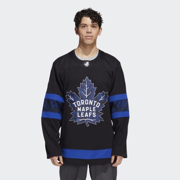 Maillot Toronto Maple Leafs X Draw House Alternate Réversible Adidas Authentique Noir