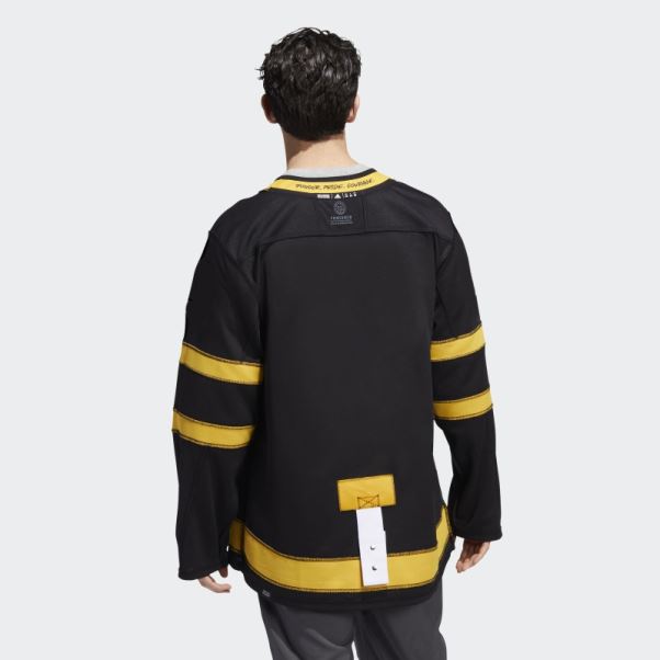 Maillot Toronto Maple Leafs X Draw House Alternate Réversible Adidas Authentique Noir