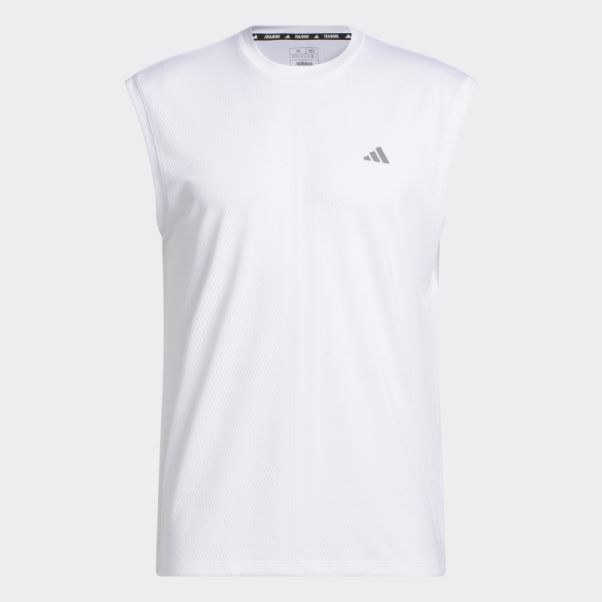Débardeur D'entraînement Adidas Hiit Engineering Blanc