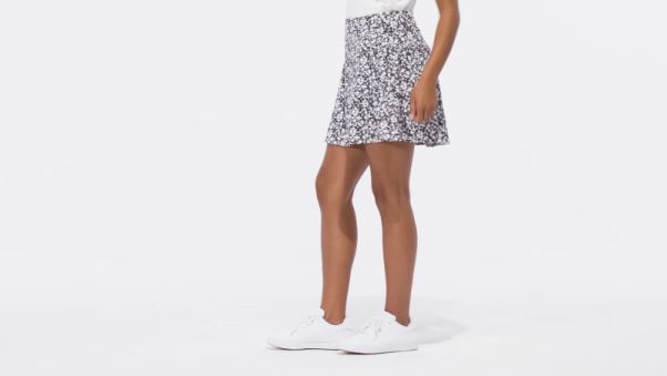 Jupe De Golf Imprimée 16 Pouces Noir Adidas