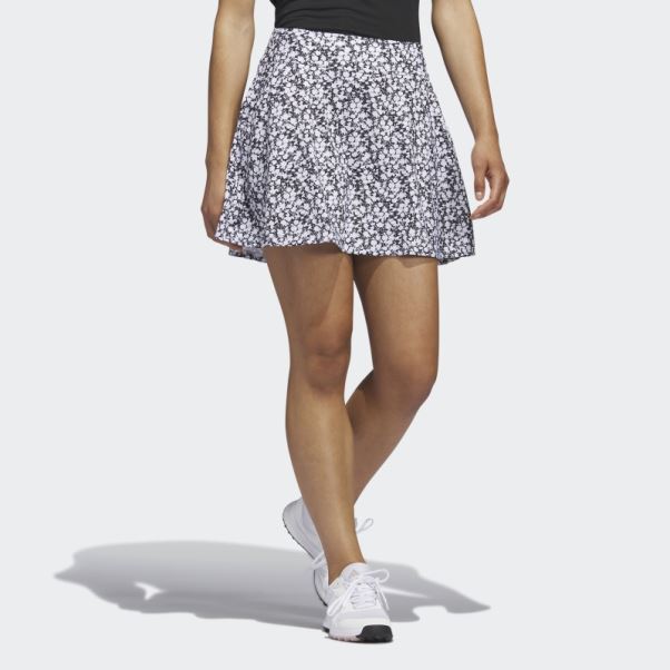 Jupe De Golf Imprimée 16 Pouces Noir Adidas