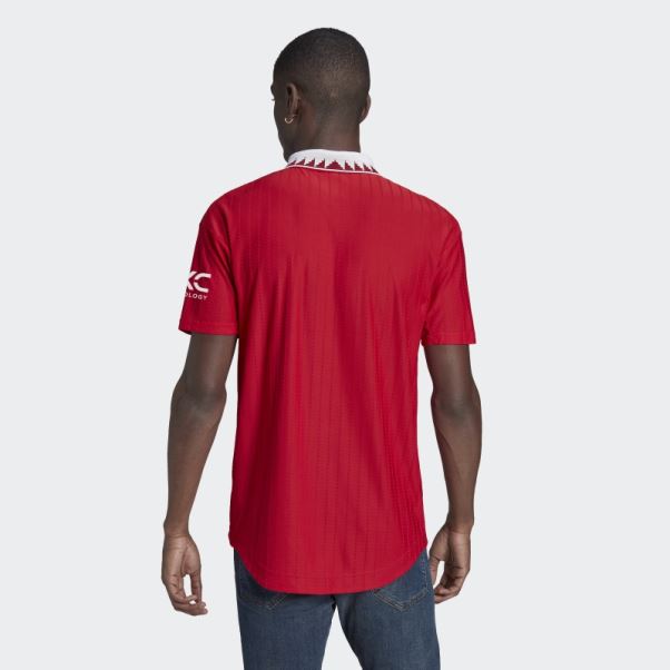 Maillot Domicile Authentique Manchester United 22/23 Real Rouge Adidas