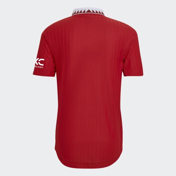 Maillot Domicile Authentique Manchester United 22/23 Real Rouge Adidas
