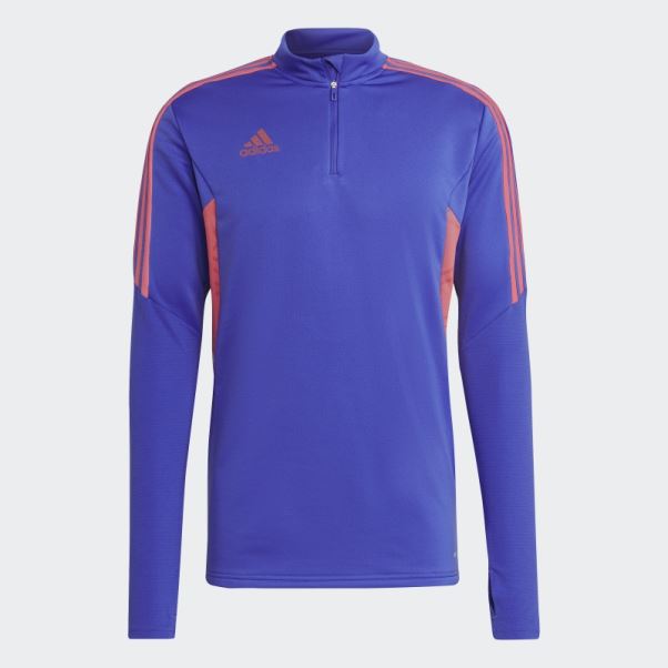 Adidas Condivo 22 Prédateur Haut De Survêtement Hi-res Bleu