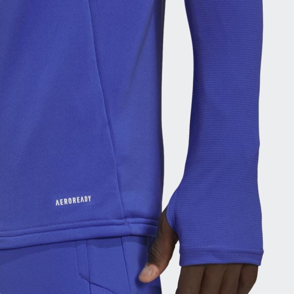 Adidas Condivo 22 Prédateur Haut De Survêtement Hi-res Bleu