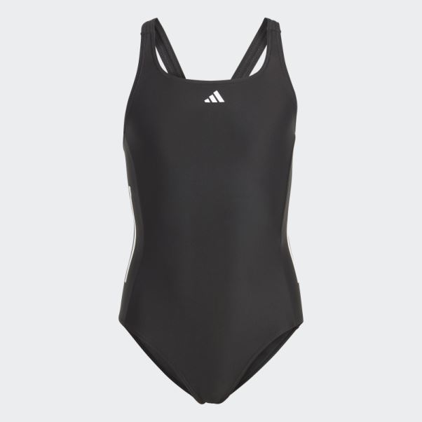 Maillot De Bain Adidas Noir à 3 Bandes