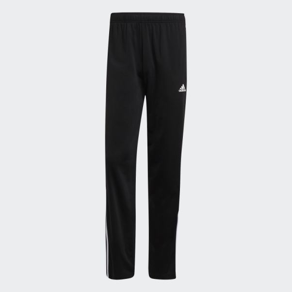 Pantalon De Survêtement Adidas Primegreen Essentials Warm-up Ourlet Ouvert 3 Bandes Blanc