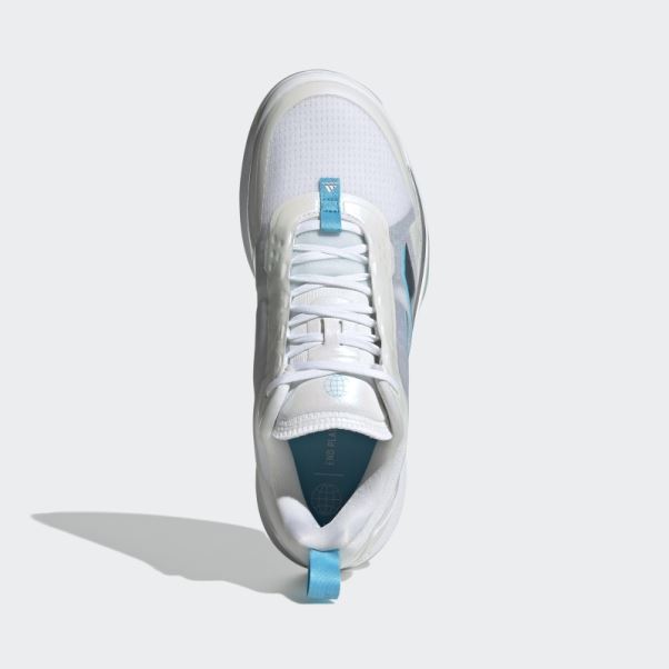 Chaussures Avacourt Adidas Blanc