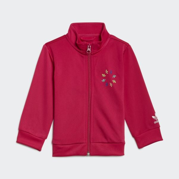 Adidas Adicolor Survetement Rose Gras