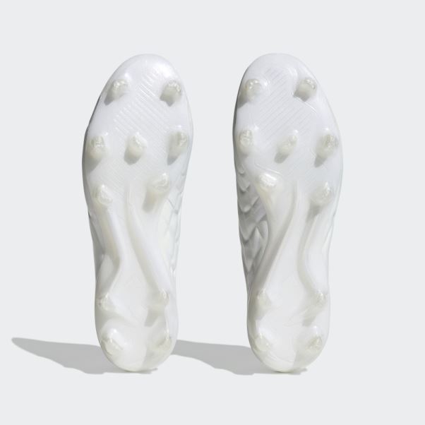 Chaussures De Football Pour Terrain Sec Copa Pure.1 Adidas Blanc