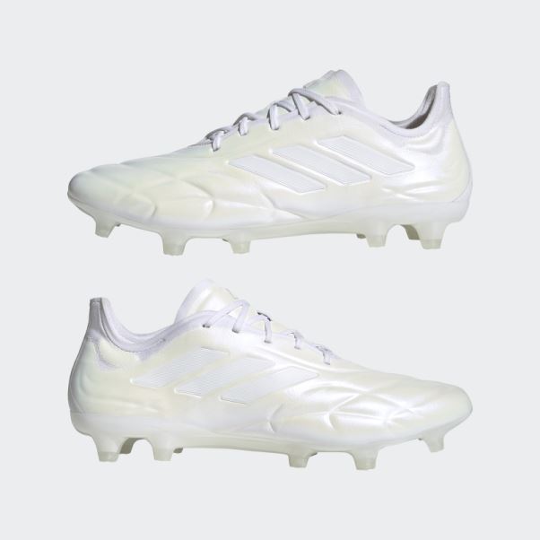 Chaussures De Football Pour Terrain Sec Copa Pure.1 Adidas Blanc