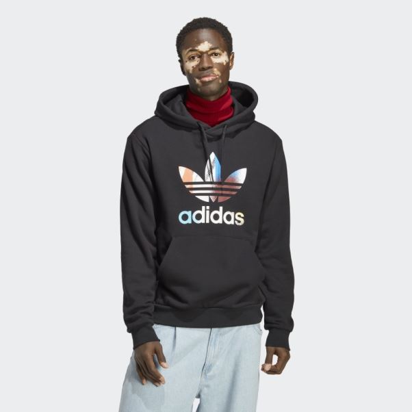 Adidas Sweat à Capuche Graphique Off The Grid Noir